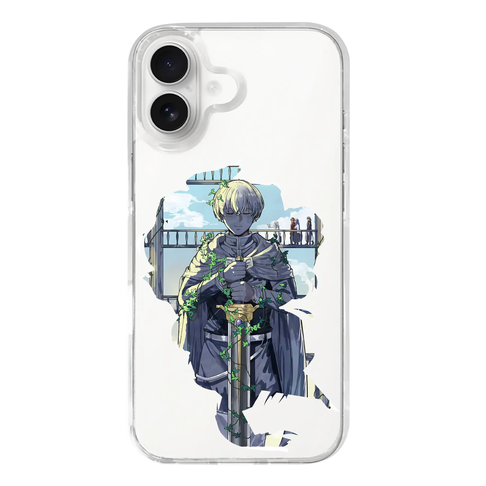 葬送のフリーレン（Frieren） グッズ,ヒンメル（Himmel） - iPhone 17シリーズ 透明スマホケース – 薄型・耐衝撃・精密フィット保護カバー